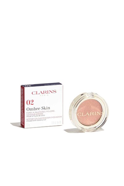 clarins paris Clarins Ombre Skin Eyeshadow shade 02 Pearly Rose Gold (1.5g)