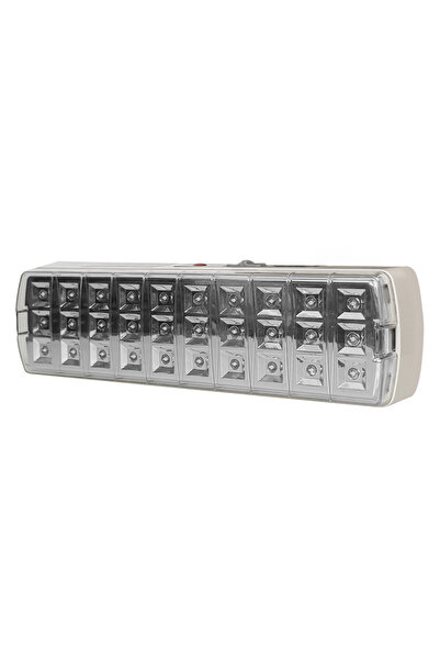 POWERTECH LED φωτιστικό εκτάκτου ανάγκης EMEL-0001, 1800mah, λευκό
