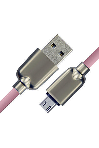 Cabletime καλώδιο micro USB σε USB CT-PE32-ZFMC, 2A, 480Mbps, 1m, ροζ