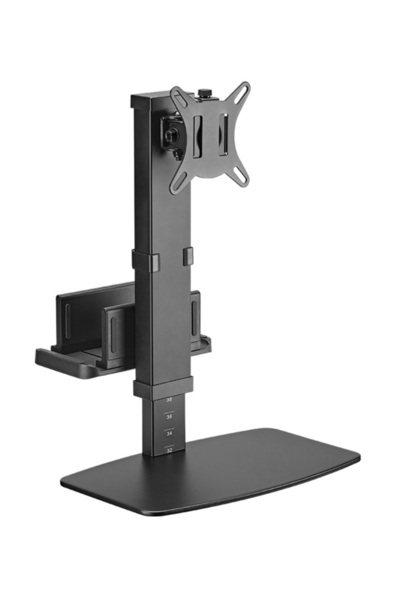 POWERTECH βάση γραφείου οθόνης PT-1449 με βάση mini PC, 17-32", έως 8kg