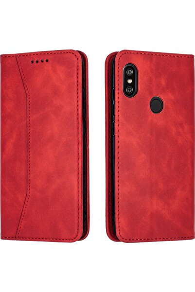 Bodycell Θήκη - Πορτοφόλι Xiaomi Redmi Note 6 Pro - Red