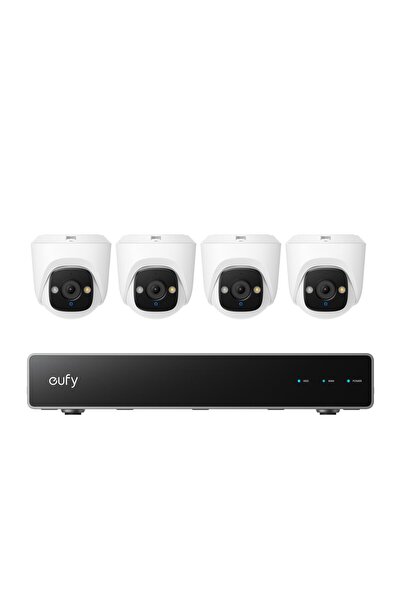 eufy Kit supraveghere video Security NVR PoE E41, Rezolutie 4K, 5× Zoom, AI, ...