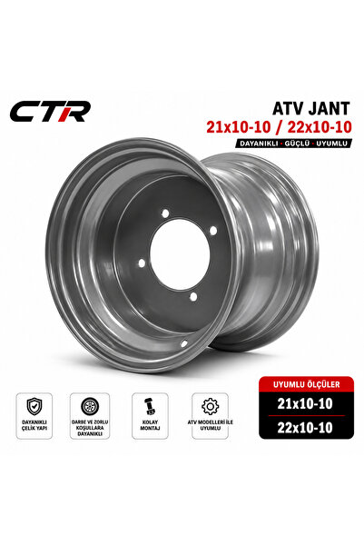 CTR ATV 21x10-10 22x10-10 Jant Off Road ATV Çelik Jant