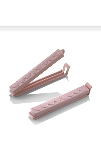 Yıldızan 6-Piece Large Bag Clips Strong Kitchen Clips Colorful (Pink) |   Stu...