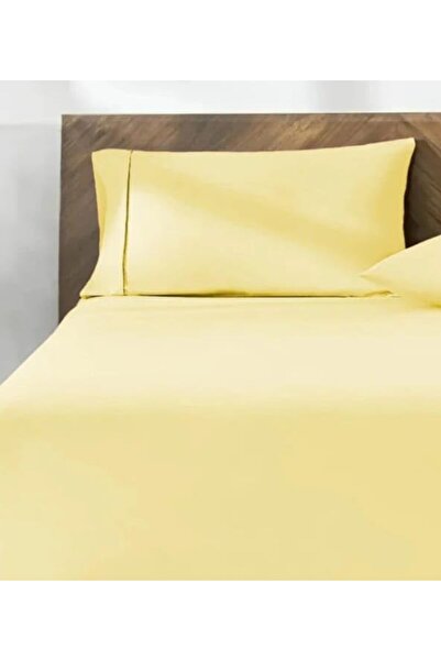 Yıldızan Edl Shop 100% Cotton 2-Piece Pillowcase 50X70 cm Lemon Yellow Edl Sh...