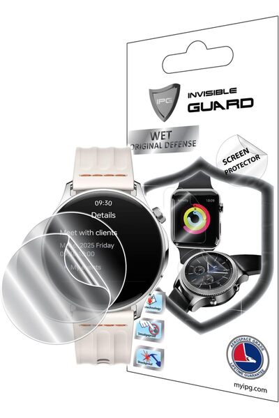 Yıldızan واقي شاشة IPG HydroGel متوافق مع ساعة Oneplus Watch 3 Lite الذكية (ق...