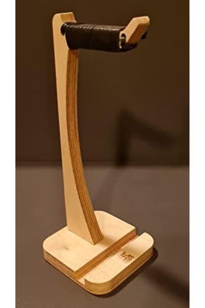 Yıldızan Nry Shop Wooden Earphone Stand with Phone Holder 1293253