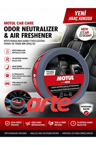 Motul Air Freshener 250 ml | Uzun Süre Kalıcı Araç Kokusu | Koku Giderici & F...