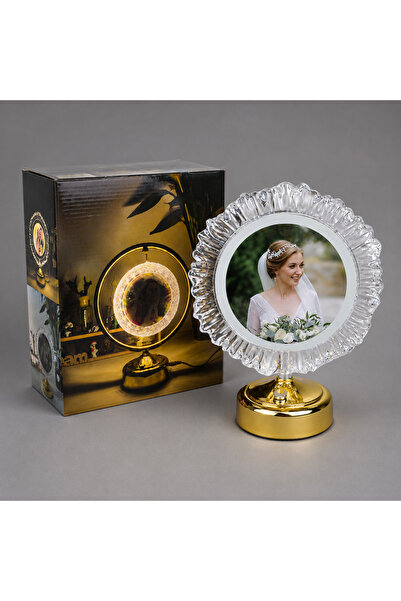 Kristal Ledli Fotoğraf Çerçevesi - 20x26cm