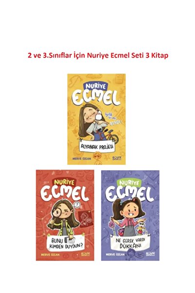 Timaş Çocuk 2-3.Sınıflar için Okuma Seti Nuriye Ecmel Bunu Kimden Duydun Alya...