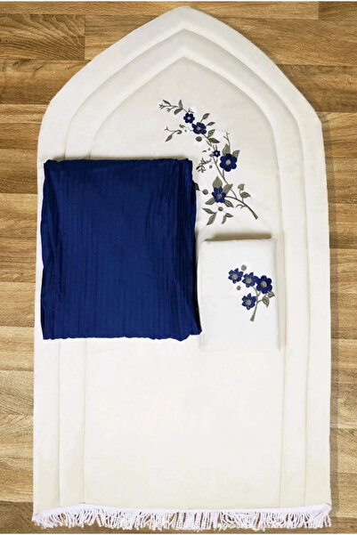 mo67af Nadha Flower Prayer Set |   Comfortable Padded Prayer Mat for Kneeling...