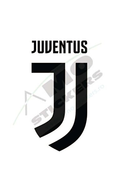 Amo-Stickers Sticker Juventus 25cm Verde