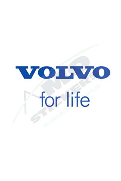 Amo-Stickers Sticker VOLVO for life 25cm Negru