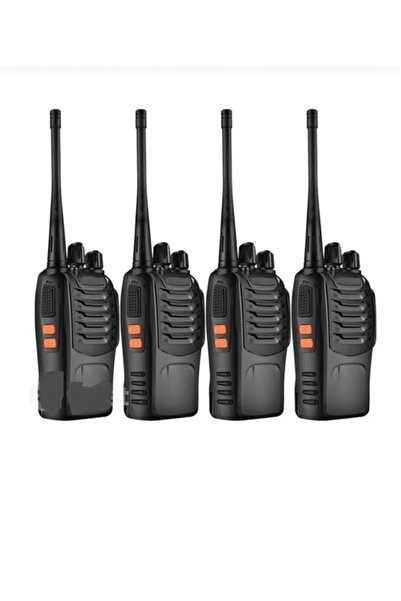 ErginGroup 4 Adet GLR BF-888S Taşınabilir Kulaklıklı Çift Yönlü Telsiz İntercom