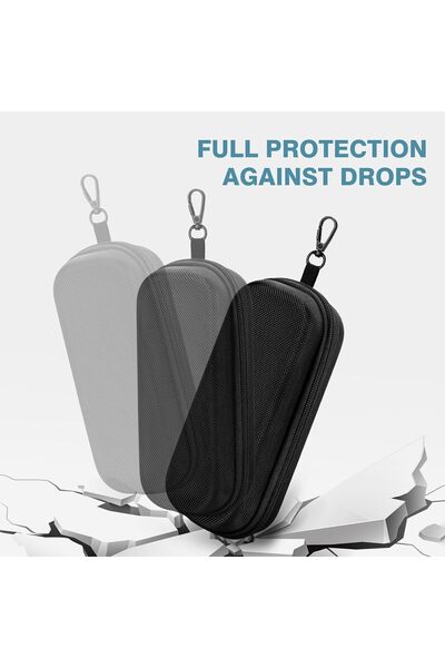 TERRIFI Double Eyeglass Case, Hard Shell Dual Glasses Storage Box, Travel Sun...