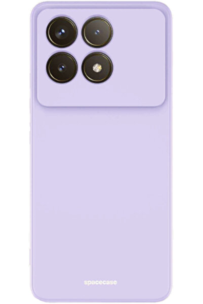 spacecase Θήκη Σιλικόνης - Xiaomi Poco F6 Pro - Silicone Case - Light Purple