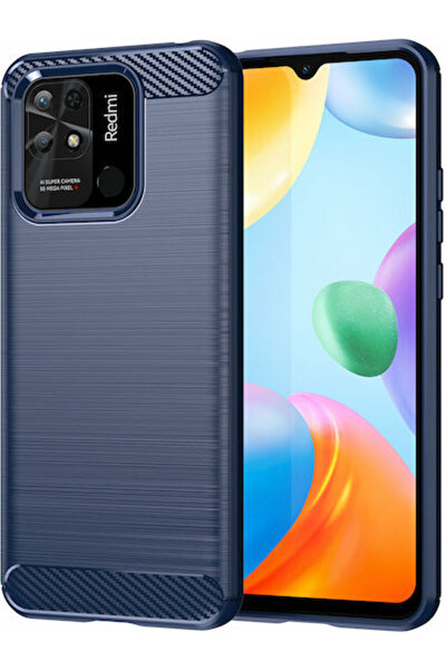 OEM Κάλυμμα Πλάτης Σιλικόνης Μπλε (Redmi 10C)