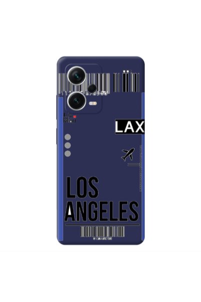 Other Xiaomi Poco X5 Los angeles Dark blue Colored Silicone TPU Θήκη