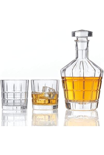 LEONARDO Set carafa si 2 pahare whisky Leonardo, 700ml, 250ml, 23x9,3cm, tran...