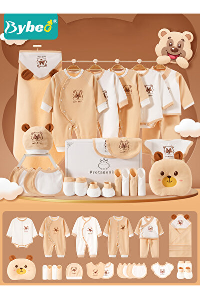 BYBEO 26PCS Newborn Baby Gift Set, Newborn Layette Gift Set for Boys and Girl...