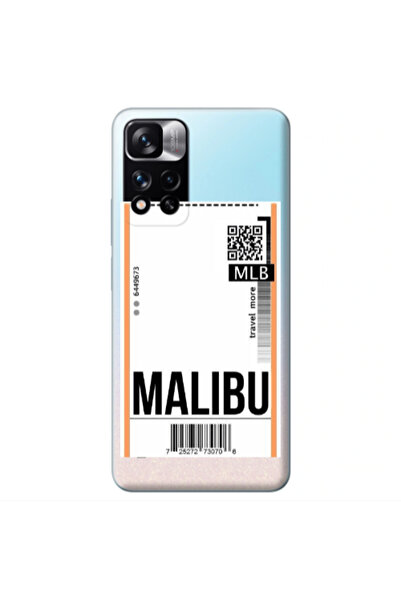 Other Xiaomi Redmi Note 11 Pro 5G Malibu Travel More Transparent Silicone TPU...