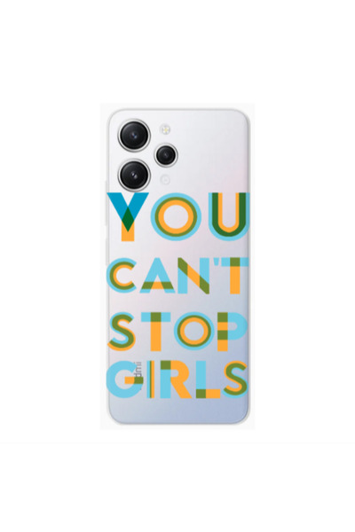 Other Xiaomi Redmi 12 You Cant Stop Girls Transparent Silicone TPU Θήκη