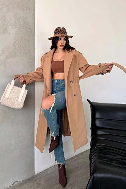 MyLoore A+ Milky Brown Cashmere Coat