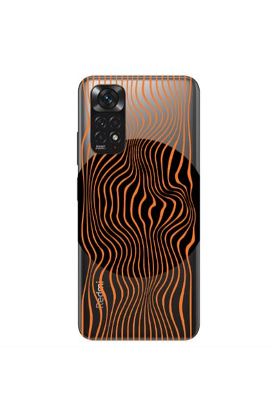 Other Xiaomi Redmi Note 11S NFC Trapezoidal lines Transparent Silicone TPU Θήκη
