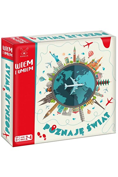 Kangur Joc educational / joc de societate Descoperim Lumea, pentru copii 6+, ...