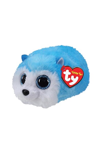 TY Mascota Husky Teeny Tys 10cm - Plus moale cu ochi strălucitori