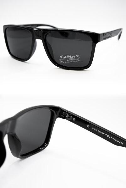 JOY CREATIVE Ochelari de soare Barbati, Polarizati, protectie UV400, Joy Creative, Negru Sport