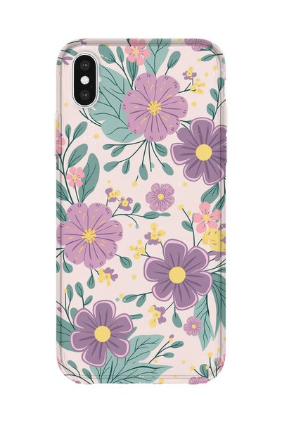 lelia حافظة هاتف شفافة مطبوعة متوافقة مع iPhone XS Max |   مجموعة منتجات باست...