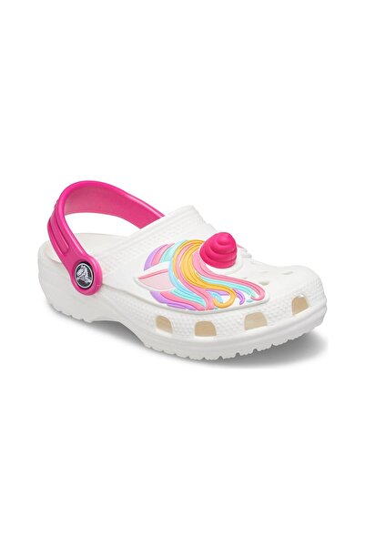 Crocs Saboți clasici I AM Unicorn tip mules - 207073-100