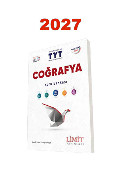 Limit Yayınları 2026-2027 MÜFREDATINA UYGUN LİMİT Tyt Coğrafya Soru Bankası