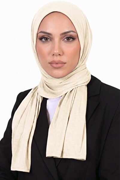 hadiora شال نسائي أبيض مُخيط عند الرقبة، عملي وجاهز للارتداء، مصنوع من القطن ...