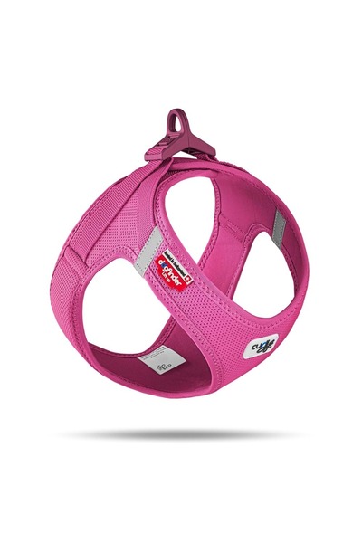 Curli Vest Harness Clasp Air-Mesh Fuchsia