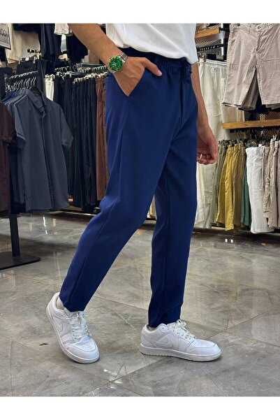 YŞRLİNE COLLECTİON Erkek Double Kumaş Slim Fit Jogger Pantolon – Esnek Kumaş,...