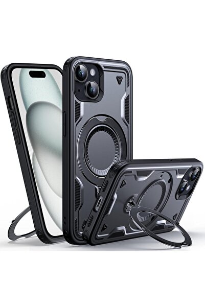 Urban URBANNX for iPhone 15 Case with 360° Rotating Stand, [Compatible with M...