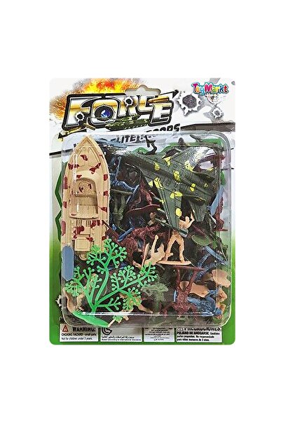 ToyMarkt Στρατιώτες Αεροπλάνο Σκάφος Μικρό Συσκευασία Blister 24x17x4εκ. 913499