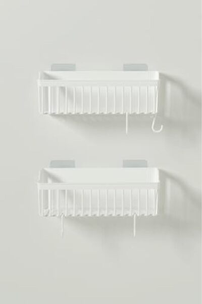 Yıldızan Pazaralanı Store Adhesive Bathroom Shelf, 2-Pack Bathroom Organizer ...