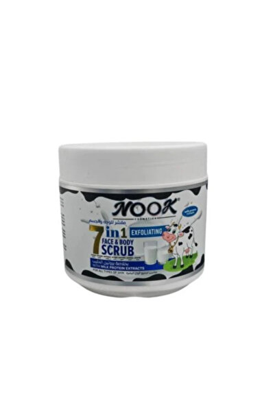 Nook Nuk 7 in 1 Milk Protein Scrub for Face and Body - 550 ml