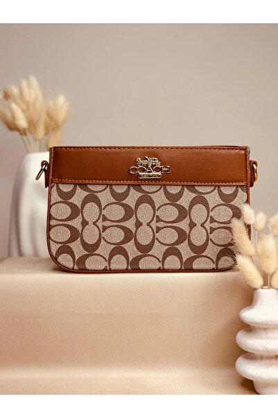 Elora Atelier MONREO MONOGRAM ÇAPRAZ ASKILI ÇANTA