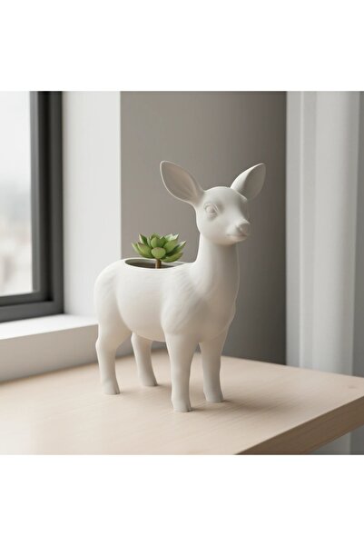 OEM Ghiveci decorativ Caprioara pentru plante mici, imprimat 3D