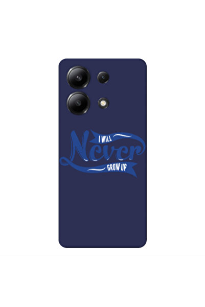 Other Xiaomi Redmi Note 13 4G I Will Never Grow Up Dark blue Colored Silicone...