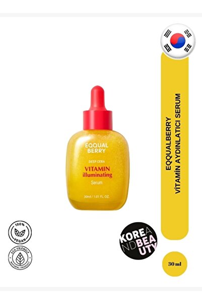 EQQUALBERRY Vitamin Illuminating Serum 30ml |   Vitamin-Enhanced Skin Revital...