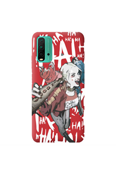Other Xiaomi Poco M3 Ha Ha Ha Red Colored Silicone TPU Θήκη
