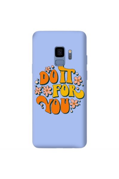 Other Samsung S9 Plus Do it For You Light Purple Colored Silicone TPU Θήκη