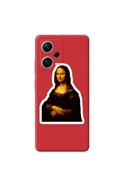 Other Xiaomi Poco X5 Davinci Red Colored Silicone TPU Θήκη