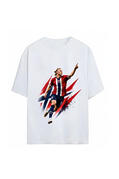 SVART WEAR Erling Haaland Unisex Oversize 100% Cotton T-Shirt