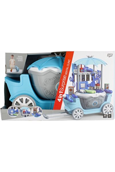 MC Micostore Set de joaca 4 in 1 - stand dentist - accesorii diverse incluse,...